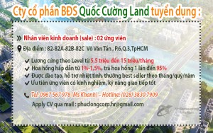 Cty cổ phần BĐS