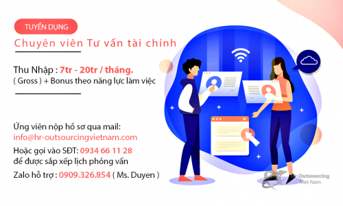 Tuyển dụng Chuyên viên Tư vấn tài chính